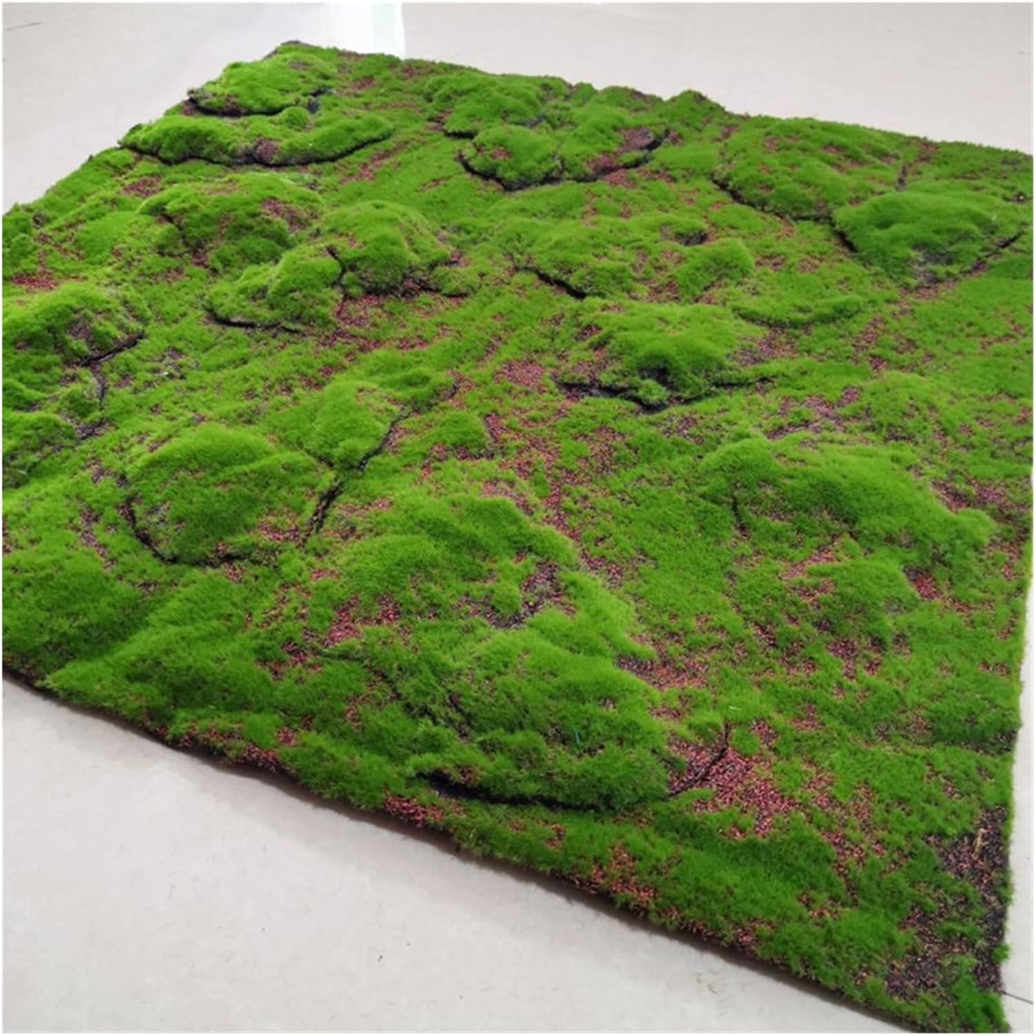 Preserved Moss Sheet - 人工芝マット フェイクグラス ラグ DIY 合成芝生 ランドスケープ人工芝マット