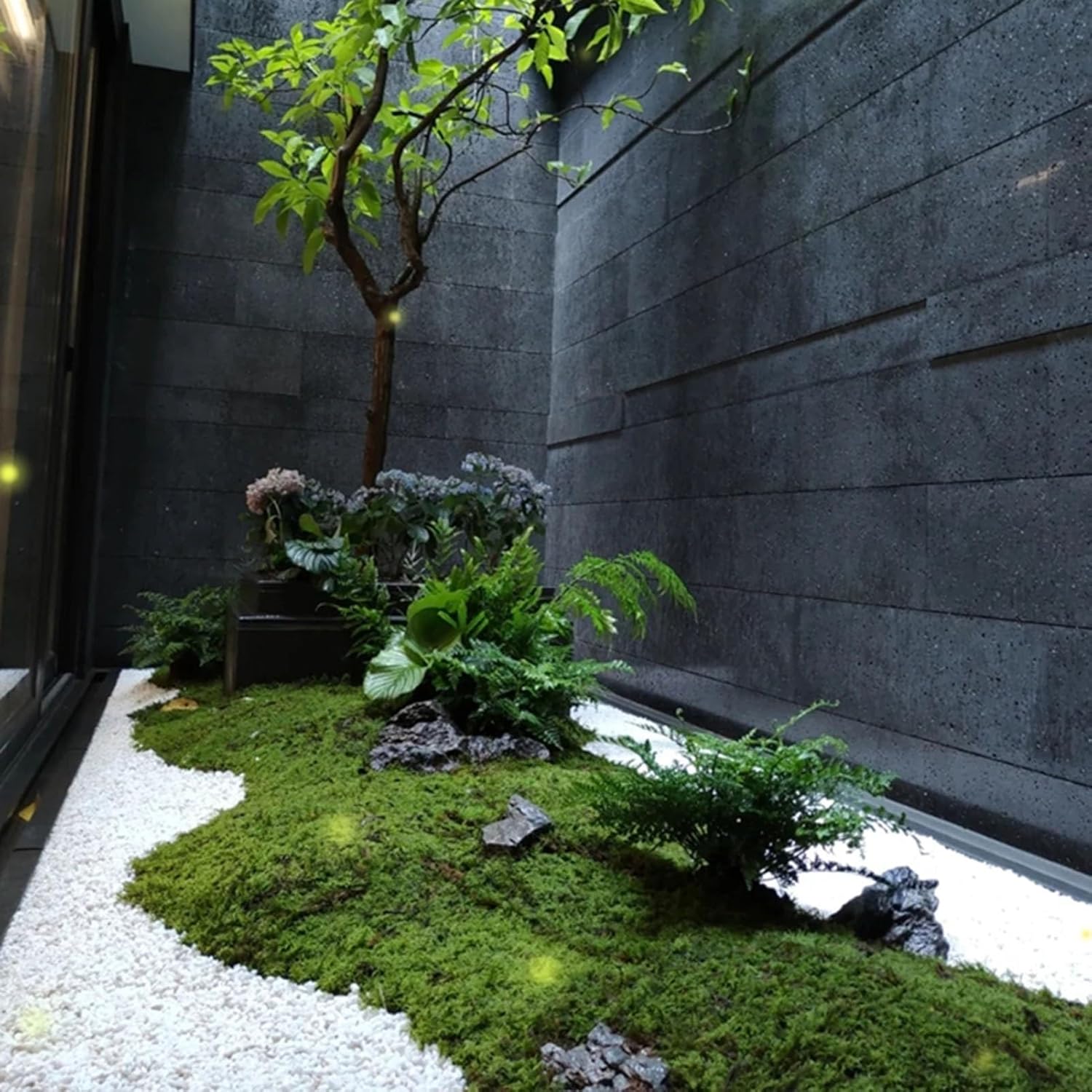 人工芝マット フェイクグラス ラグ DIY 合成芝生 ランド - Preserved Moss Sheet のレビューと価格