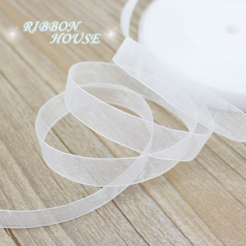 (50 ヤード/ロール) 12/15/20/25/40/50 - Ribbon Organza Roll のレビューと価格