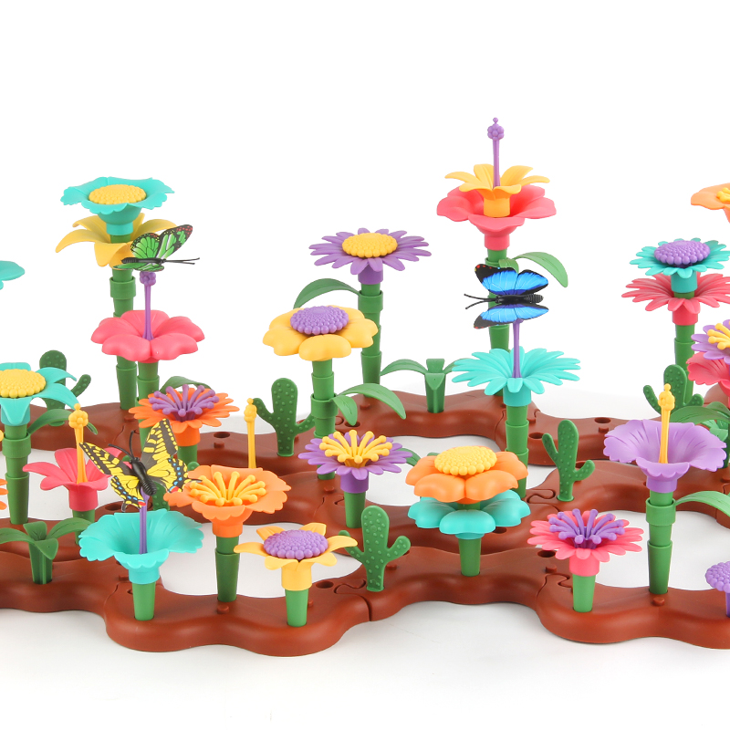 STEM 教育用フラワーガーデン組み立ておもちゃで想像力を育 - Florist Supp のレビューと価格