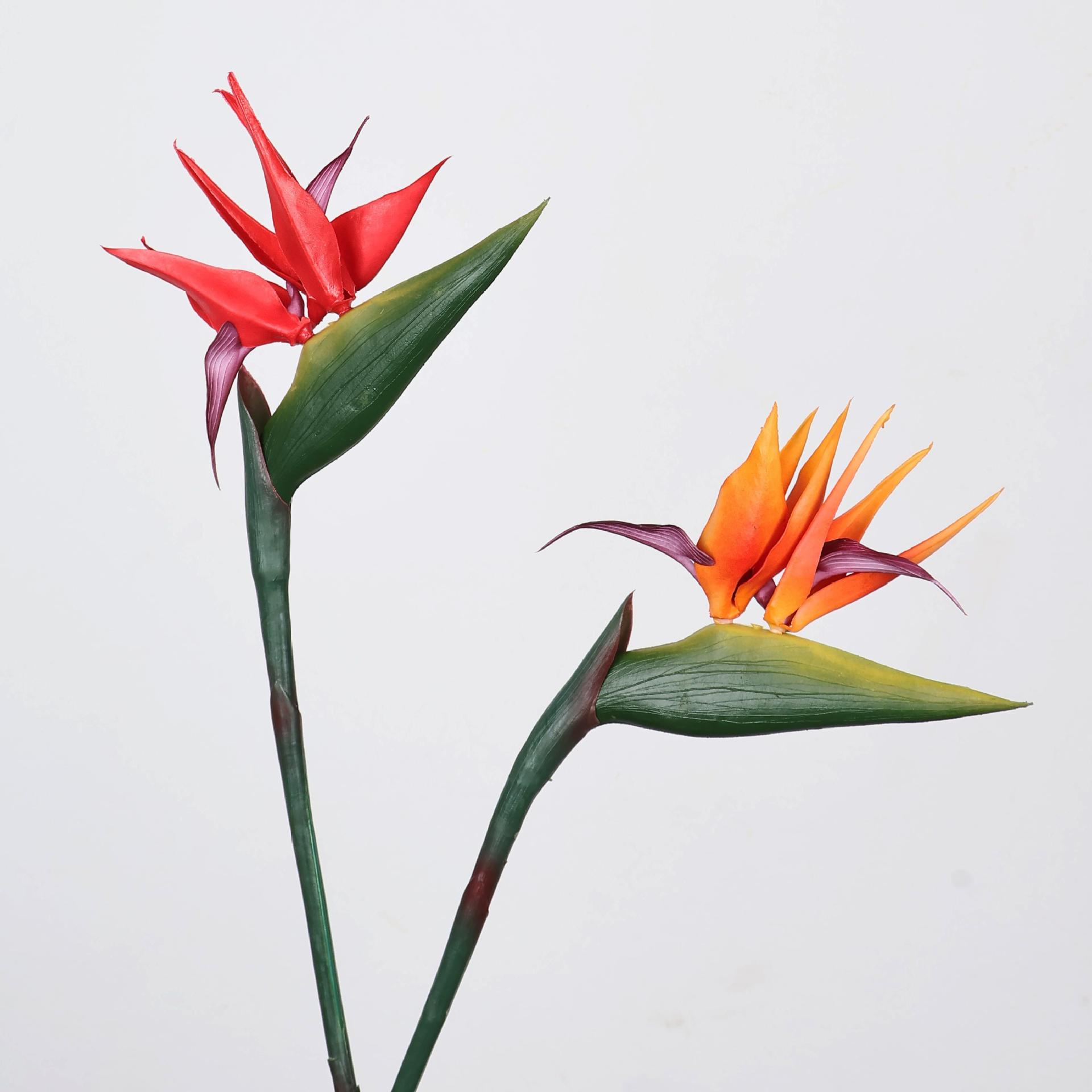 33インチの人工極楽鳥花、一本茎の人工熱帯花、家の装飾やフラ - Florist Supp のレビューと価格