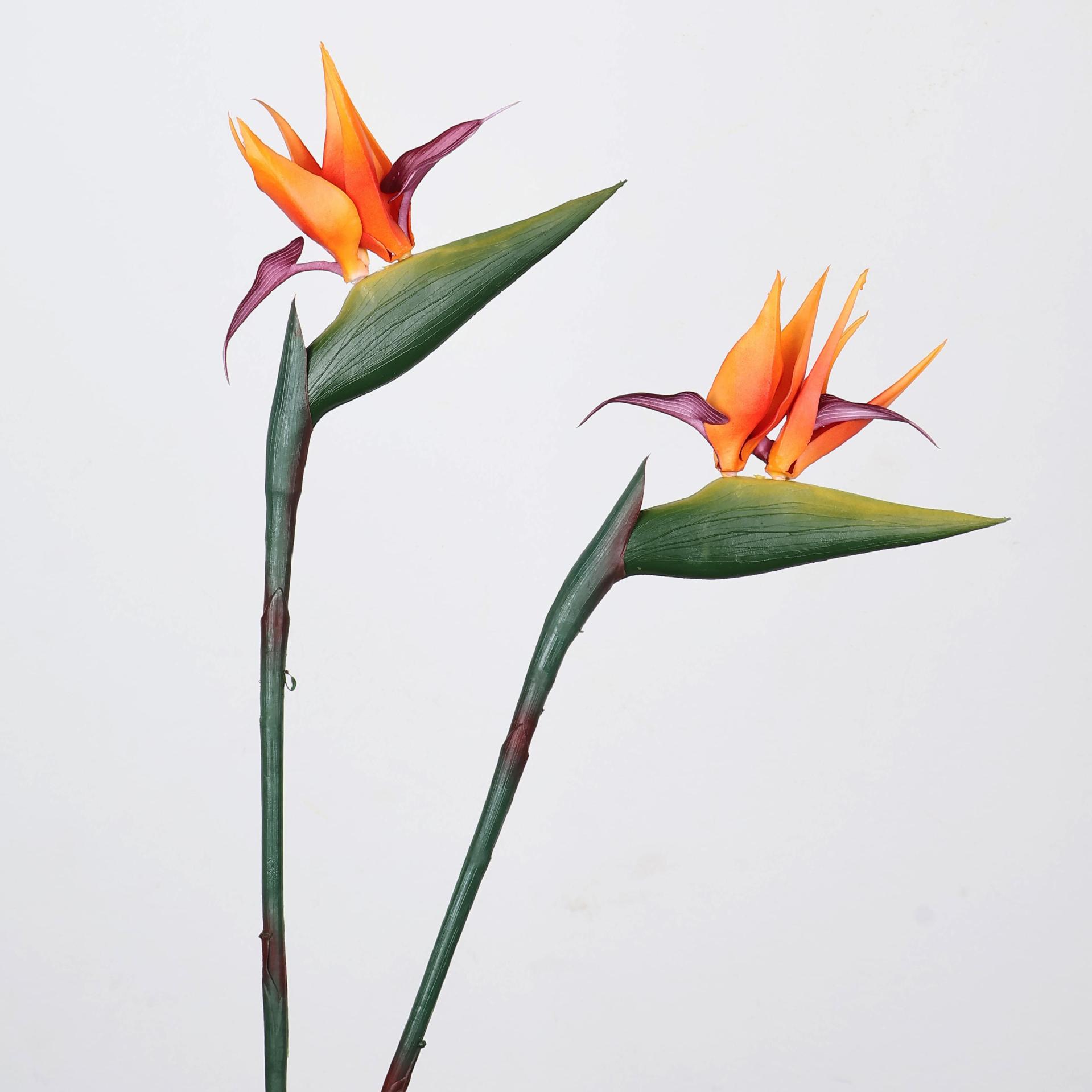 33インチの人工極楽鳥花、一本茎の人工熱帯花、家の装飾やフラ - Florist Supp のレビューと価格