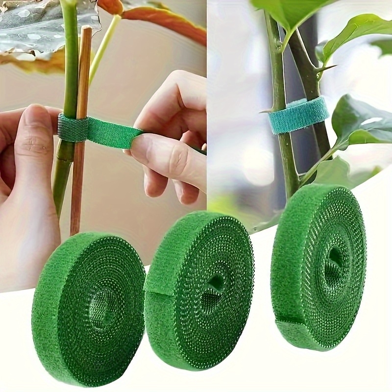 2個入り100CM再利用可能な調節可能な植物結束バンド-緑色 - Florist Supp のレビューと価格