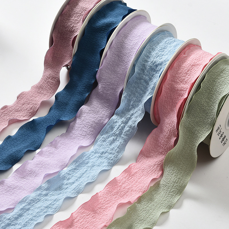 弓型ヘアアクセサリー手作り装飾生地DIY 10ヤード/ロール - Ribbon Organza Roll のレビューと価格