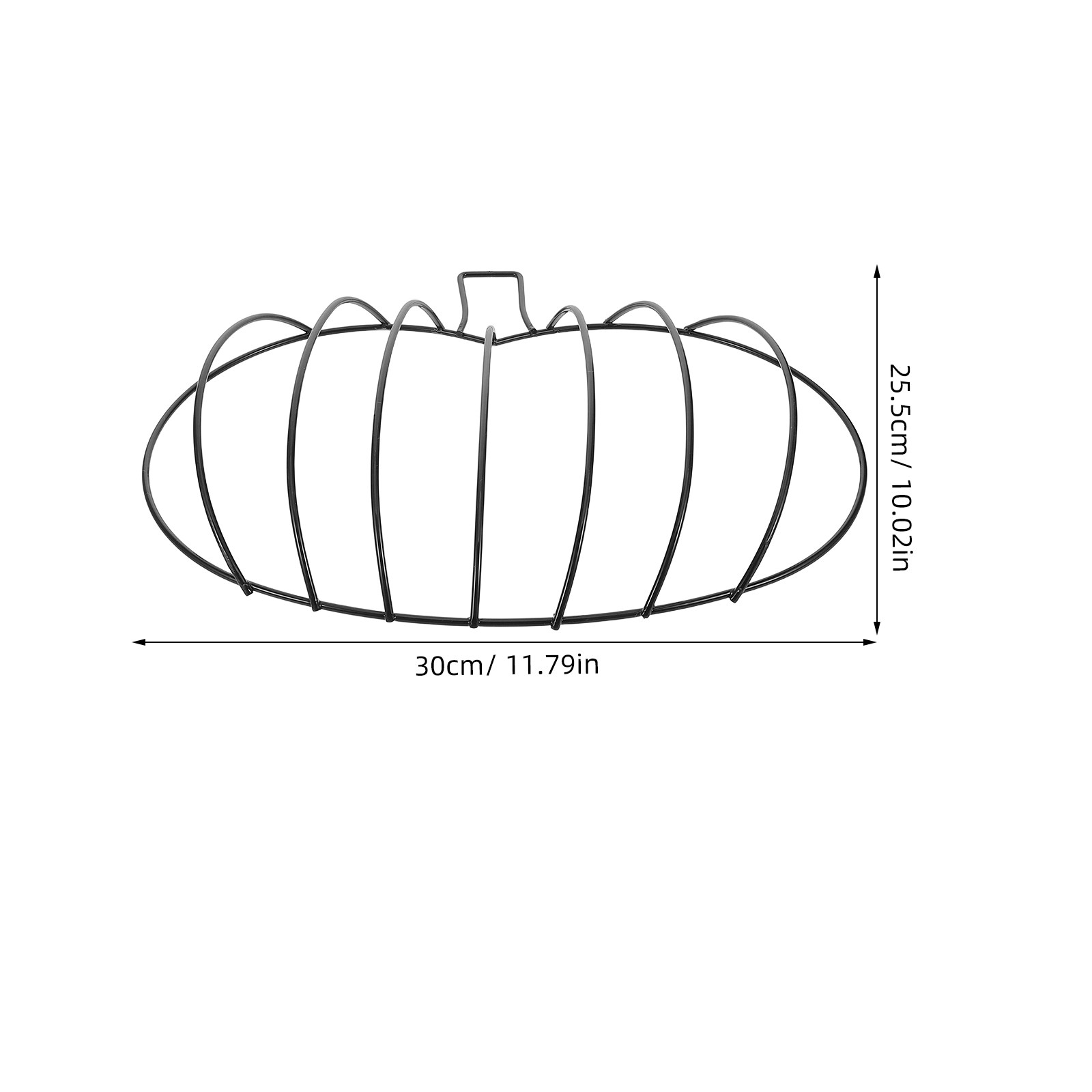 3個入り、農家風のカボチャリースフレーム、金属製ワイヤー、秋 - Wreath Form Wire のレビューと価格